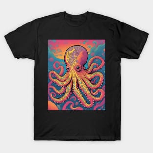 My Octopus teacher goes Psychedelic T-Shirt